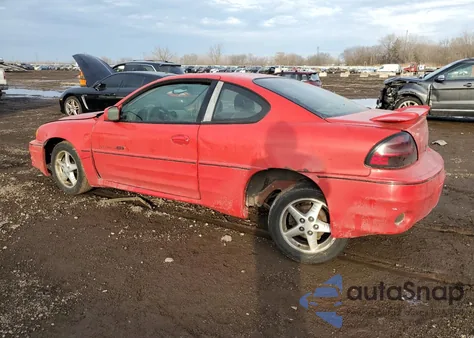 1999 Pontiac Grand Am Gt z USA, uszkodzony, nr VIN 1G2NW12E4XM768218